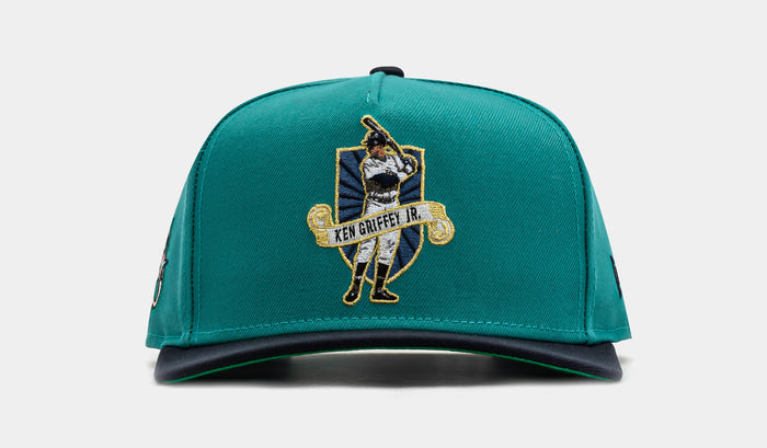 MLB Seattle Mariners Ken Griffey Jr. 950AF Snapback Mens Hat (Green/Navy)