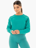 Motion Sweater - Teal Clothing Ryderwear