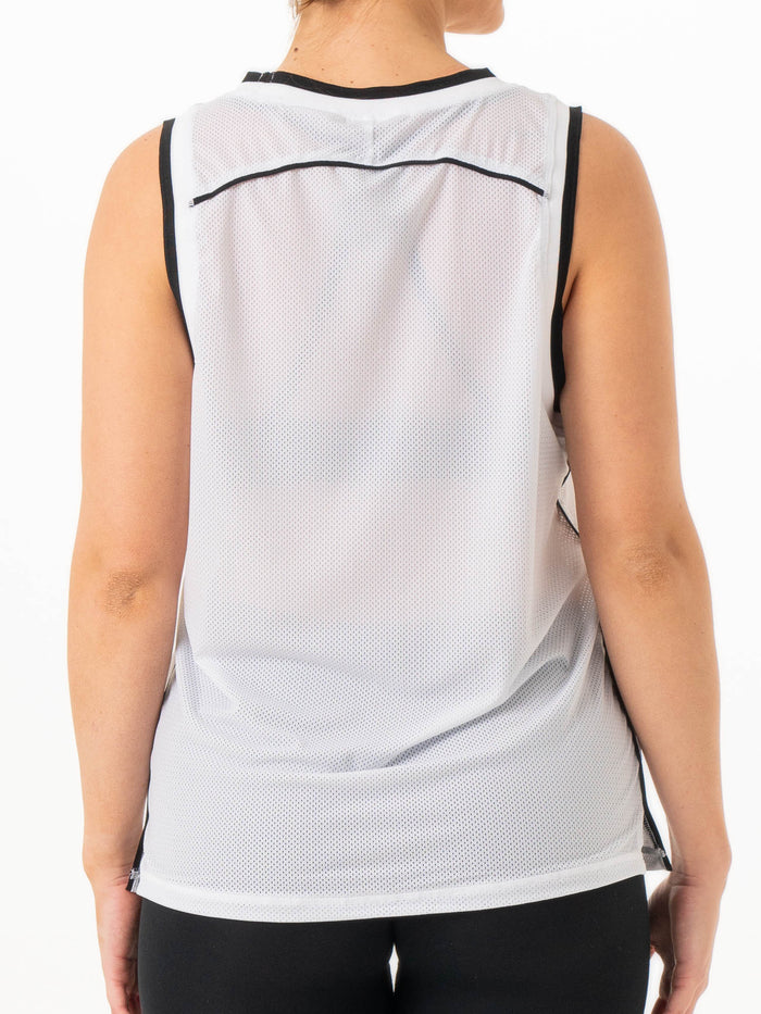MVP Mesh Jersey - White Clothing Ryderwear