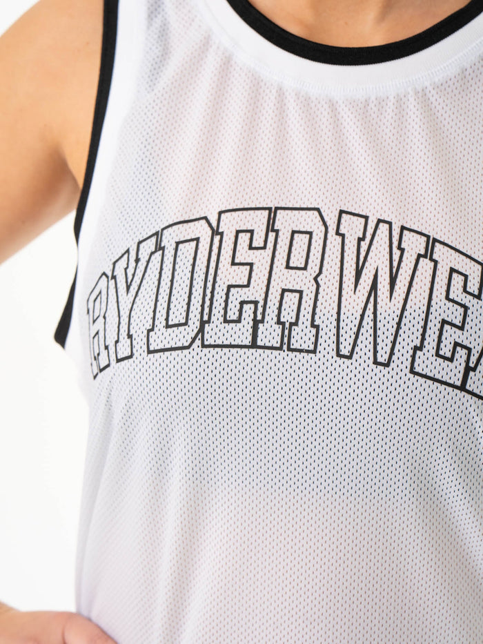 MVP Mesh Jersey - White Clothing Ryderwear