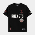 NBA Houston Rockets Original Mens Short Sleeve Shirt (Black/White)