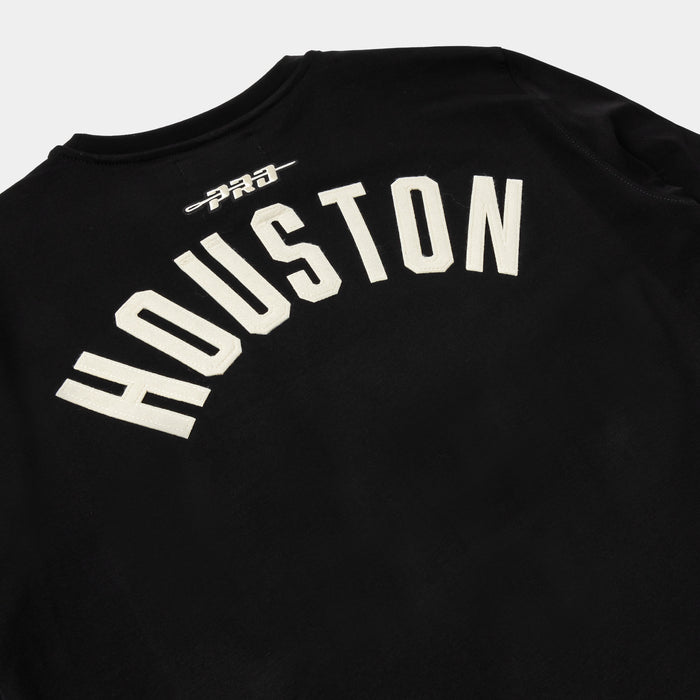 NBA Houston Rockets Original Mens Short Sleeve Shirt (Black/White)