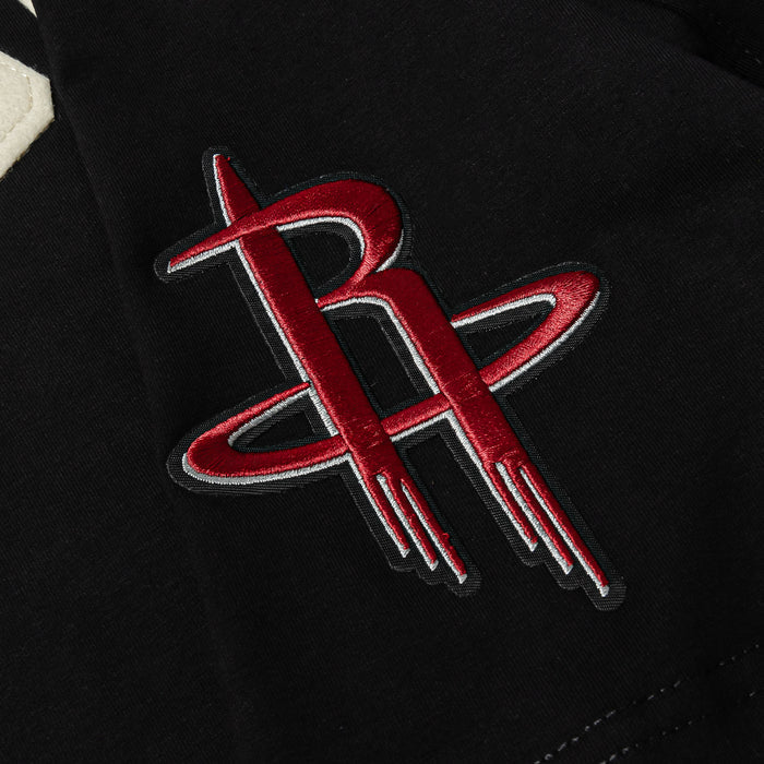 NBA Houston Rockets Original Mens Short Sleeve Shirt (Black/White)