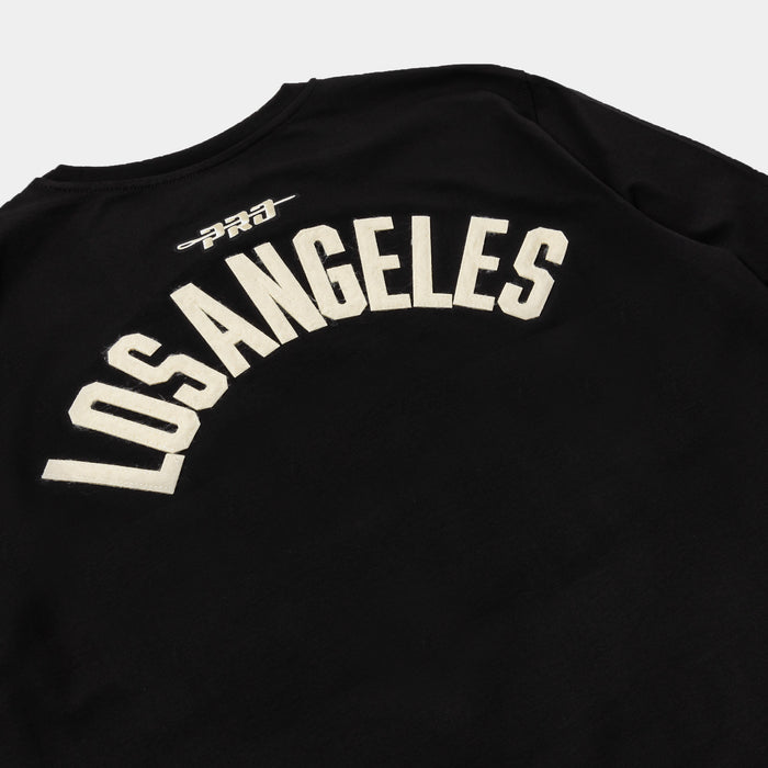 NBA Los Angeles Lakers Original Mens Short Sleeve Shirt (Black/White)