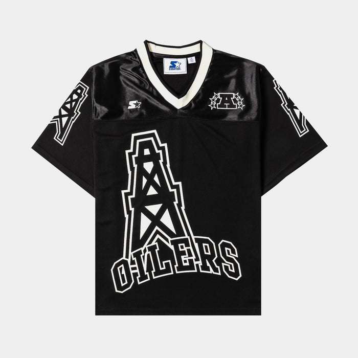 NFL Houston Oilers Mens Jersey (Black/Cream)