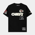 NFL Kansas City Chiefs Original Mens Short Sleeve Shirt (Black/White)