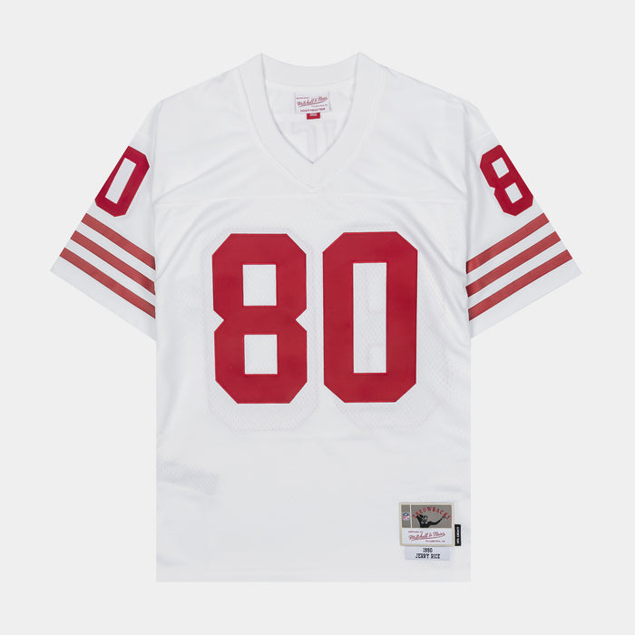 NFL Legacy San Francisco 49ers 1990 Jerry Rice Mens Jersey (White/White/Red)