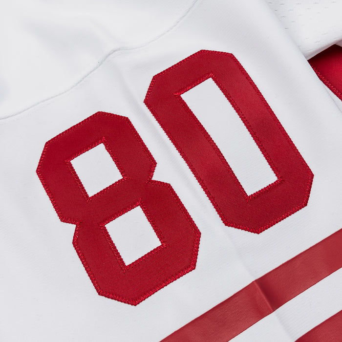 NFL Legacy San Francisco 49ers 1990 Jerry Rice Mens Jersey (White/White/Red)