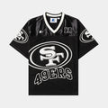 NFL San Francisco 49ers Mens Jersey (Black/Cream)