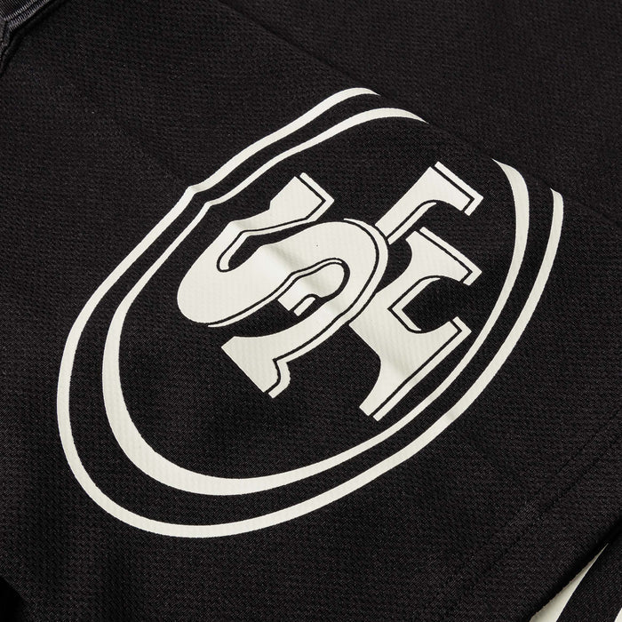 NFL San Francisco 49ers Mens Jersey (Black/Cream)