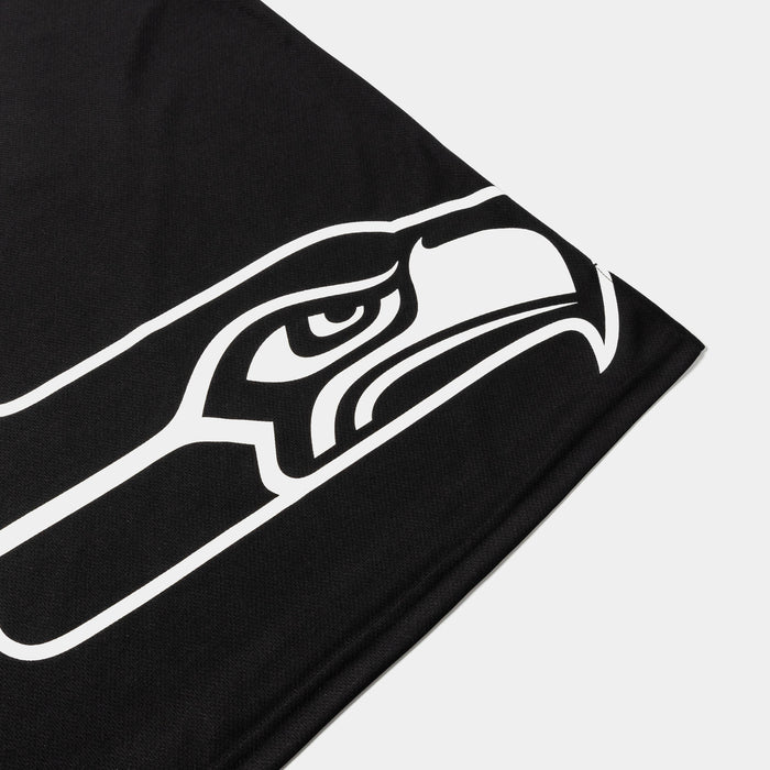 NFL Seattle Seahawks Mens Jersey (Black/Cream)
