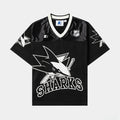 NHL San Jose Sharks Mens Jersey (Black/Cream)