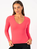 NKD Align Long Sleeve Training Top - Watermelon Clothing Ryderwear