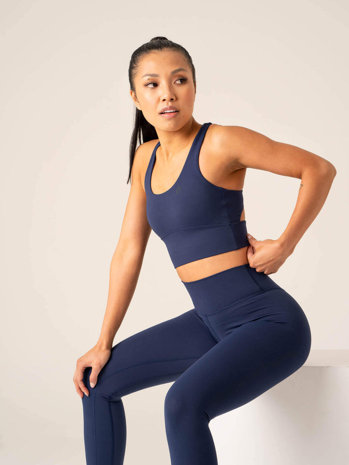 NKD Arch Sports Bra - Navy Clothing Ryderwear