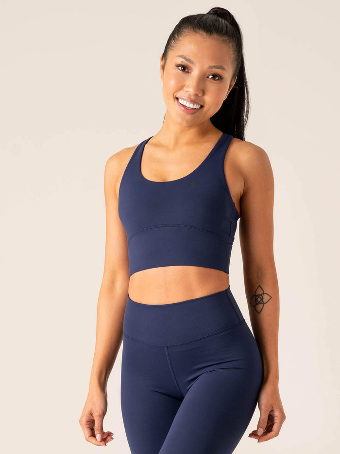 NKD Arch Sports Bra - Navy Clothing Ryderwear