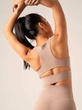 NKD Arch Sports Bra - Taupe Clothing Ryderwear