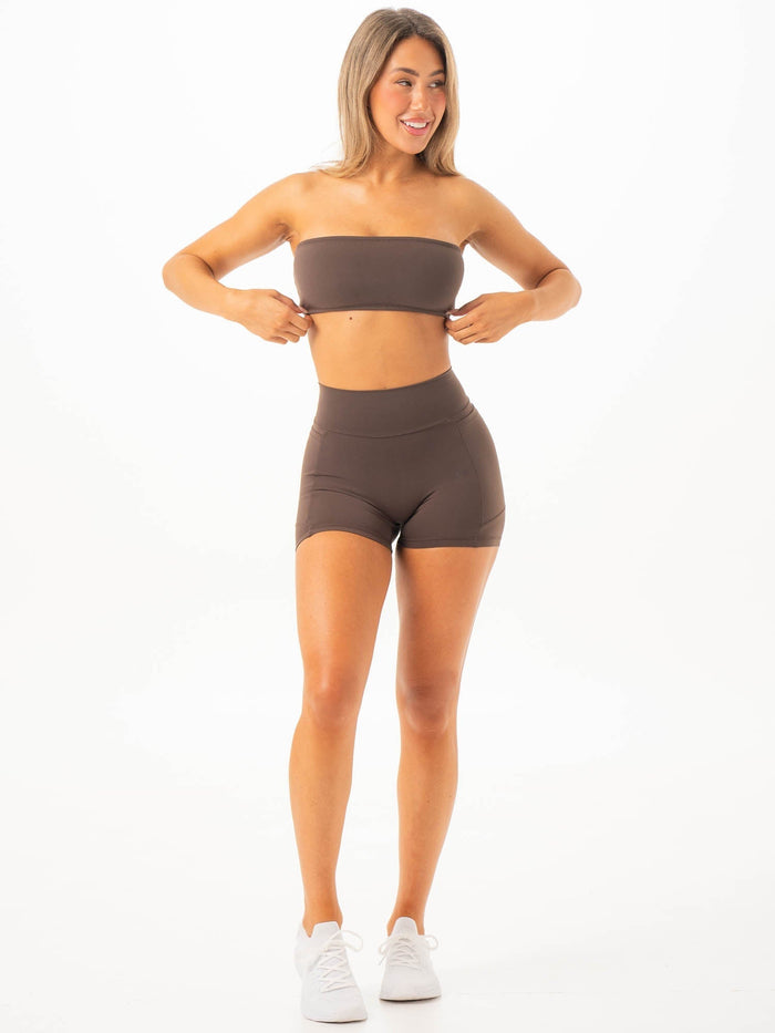 NKD Bandeau - Espresso Clothing Ryderwear