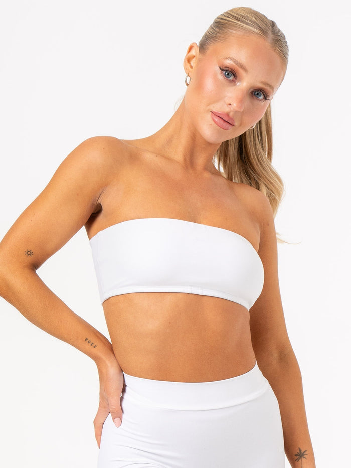 NKD Bandeau - White Clothing Ryderwear