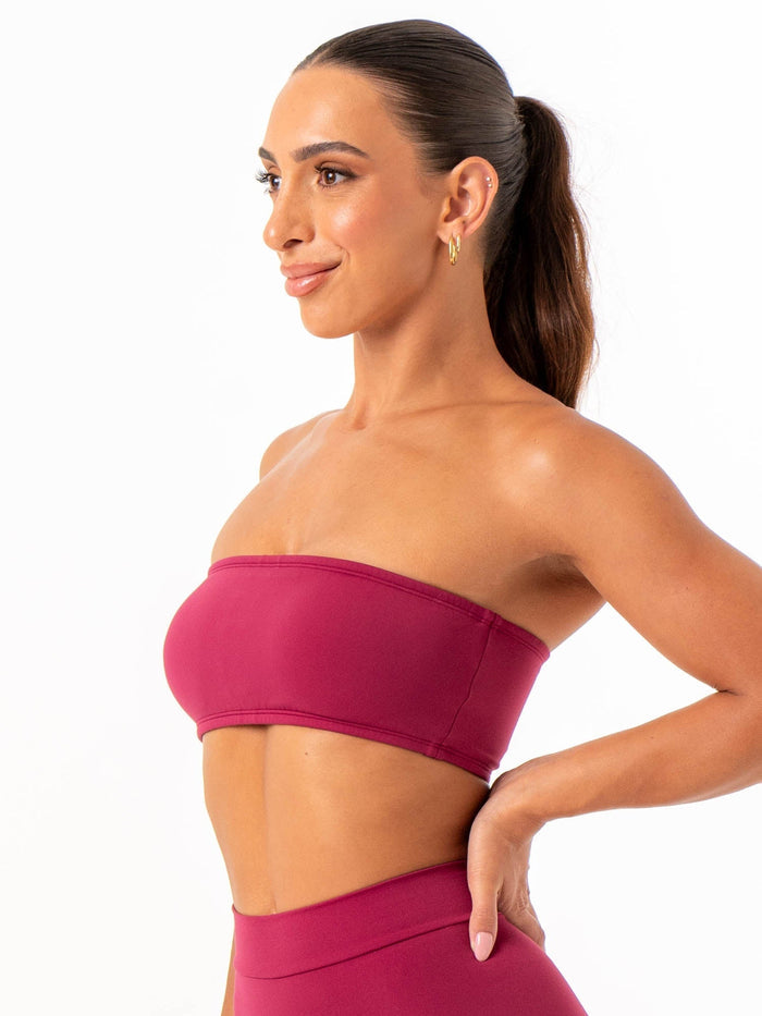 NKD Bandeau - Wine Clothing Ryderwear