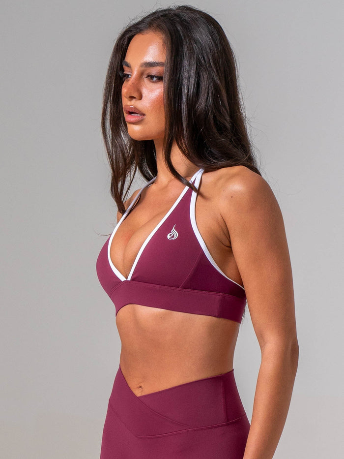 NKD Contrast Halter Bra - Cola Clothing Ryderwear
