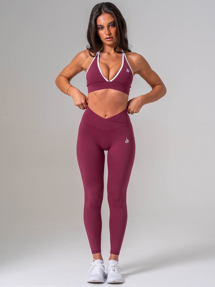 NKD Contrast Halter Bra - Cola Clothing Ryderwear