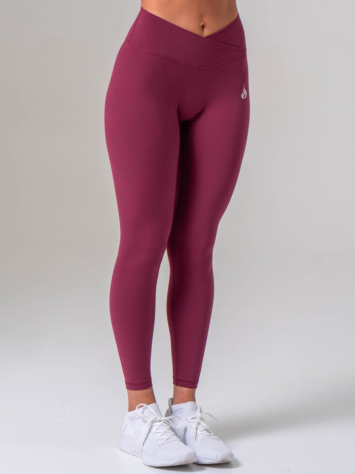 NKD Cross Over Invisible Scrunch Leggings - Cola Clothing Ryderwear