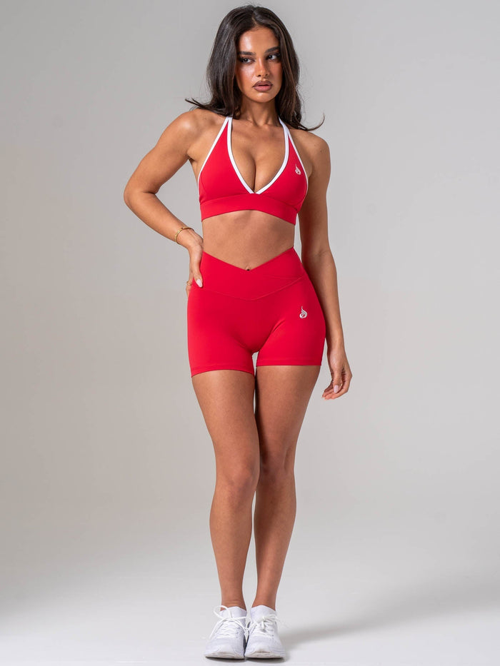 NKD Cross Over Invisible Scrunch Shorts - Cherry Clothing Ryderwear