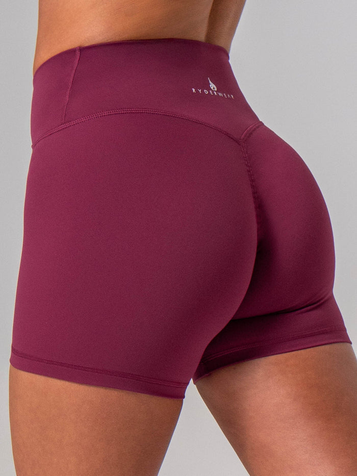 NKD Cross Over Invisible Scrunch Shorts - Cola Clothing Ryderwear