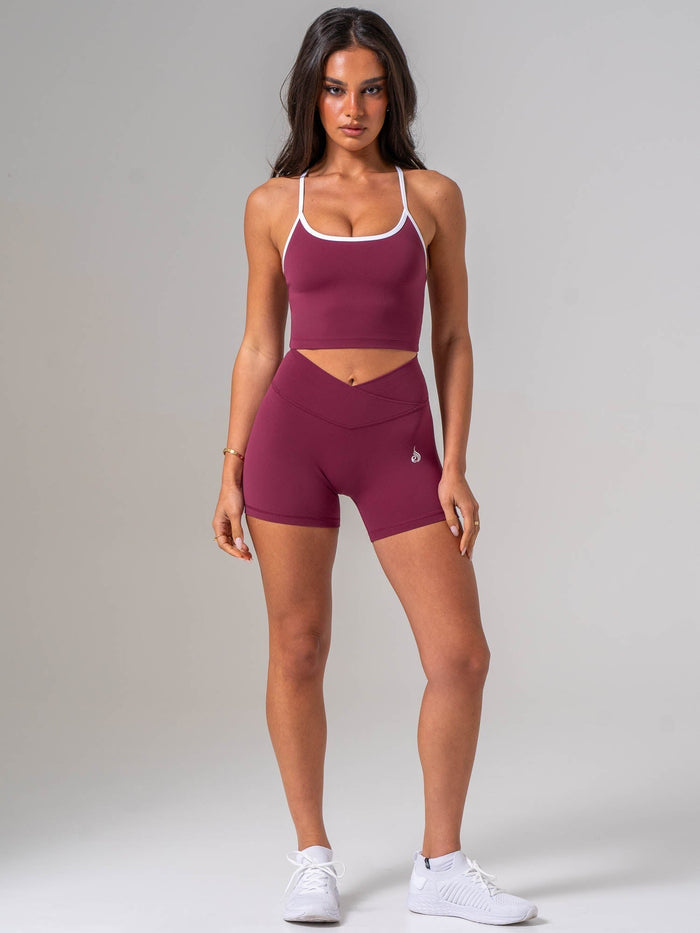 NKD Cross Over Invisible Scrunch Shorts - Cola Clothing Ryderwear
