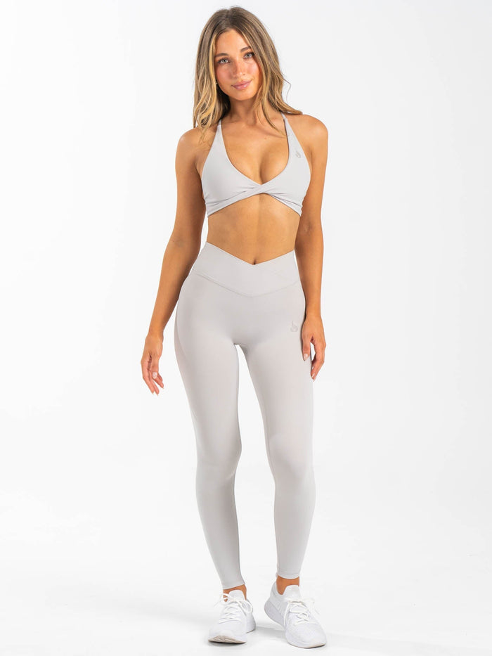 NKD Cross Waist Band Leggings - Sugar Dust Clothing Ryderwear