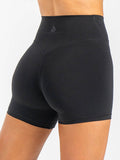 NKD Cross Waist Band Shorts - Black Clothing Ryderwear
