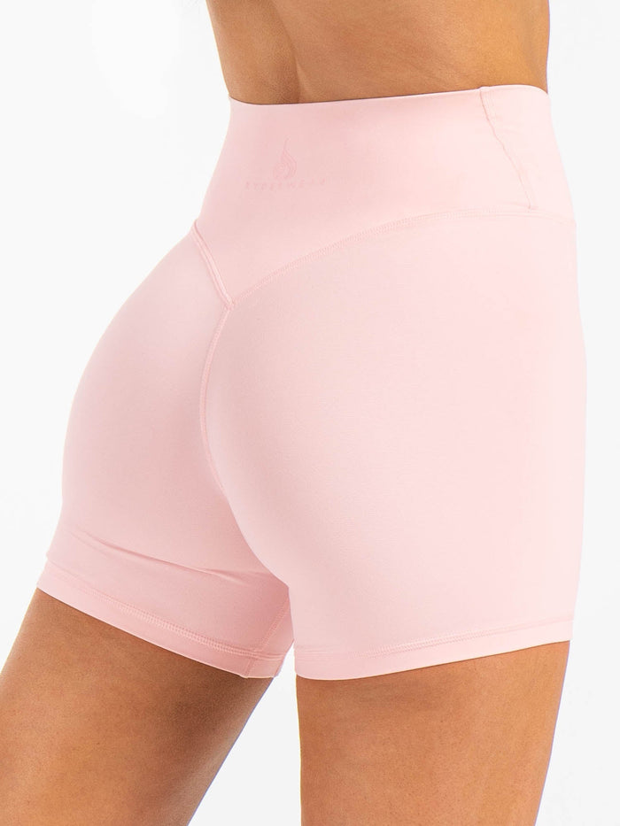 NKD Cross Waist Band Shorts - Pink Musk Clothing Ryderwear