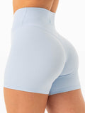 NKD Cross Waist Band Shorts - Sky Blue Clothing Ryderwear