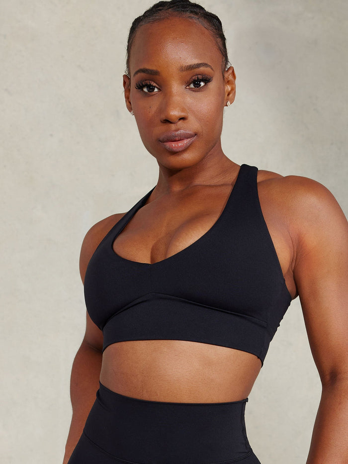 NKD Embody Sports Bra - Black Clothing Ryderwear