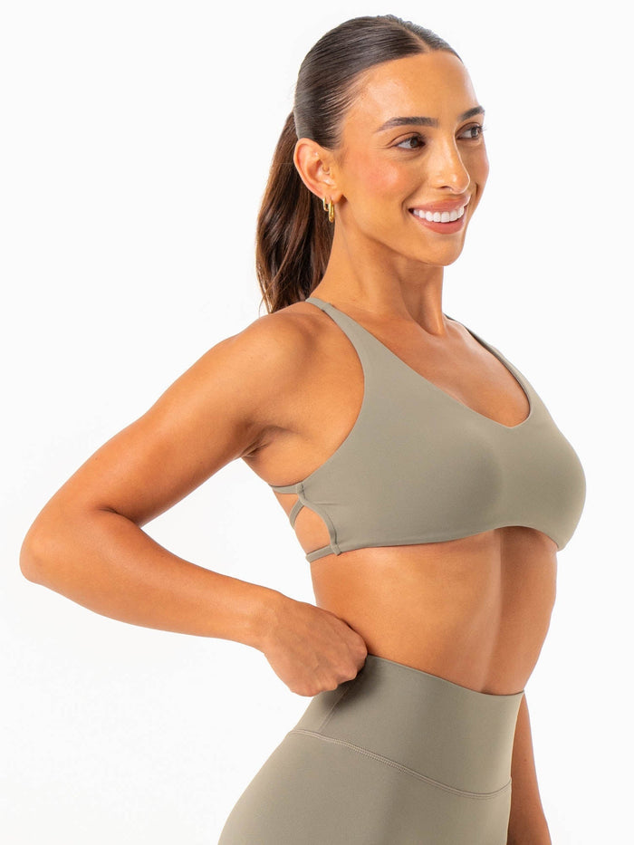 NKD Embody Sports Crop - Desert Sage Clothing Ryderwear