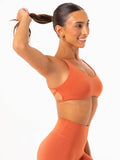 NKD Embody Sports Crop - Terracotta Clothing Ryderwear