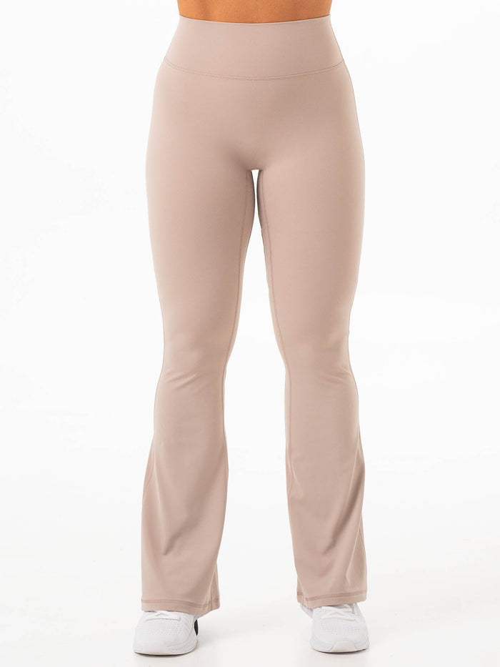 NKD Flared Leggings - Almond Clothing Ryderwear