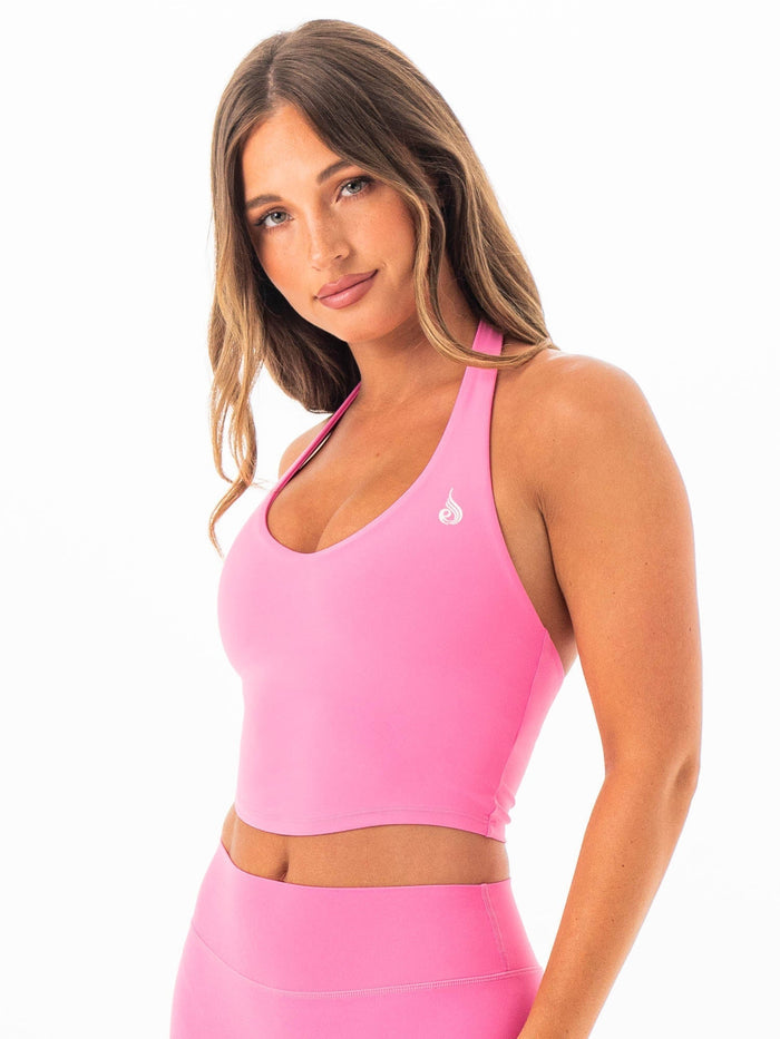NKD Halter Shelf Tank - Dragonfruit Clothing Ryderwear