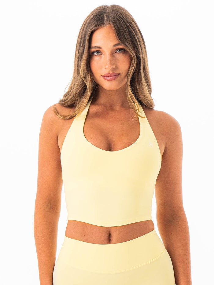 NKD Halter Shelf Tank - Pineapple Clothing Ryderwear