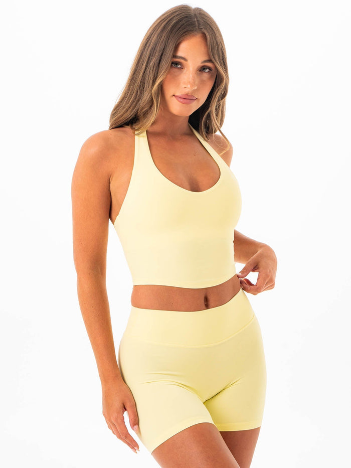 NKD Halter Shelf Tank - Pineapple Clothing Ryderwear