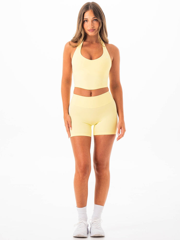 NKD Halter Shelf Tank - Pineapple Clothing Ryderwear