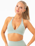 NKD Halter Sports Bra - Sage Clothing Ryderwear