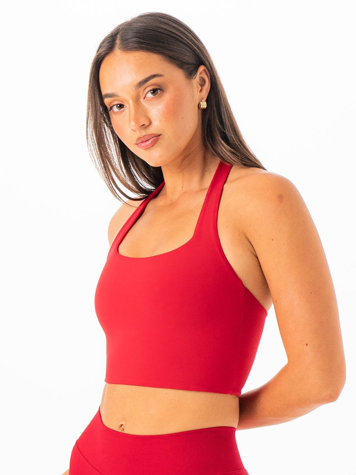 NKD Halter Tank - Cherry Clothing Ryderwear