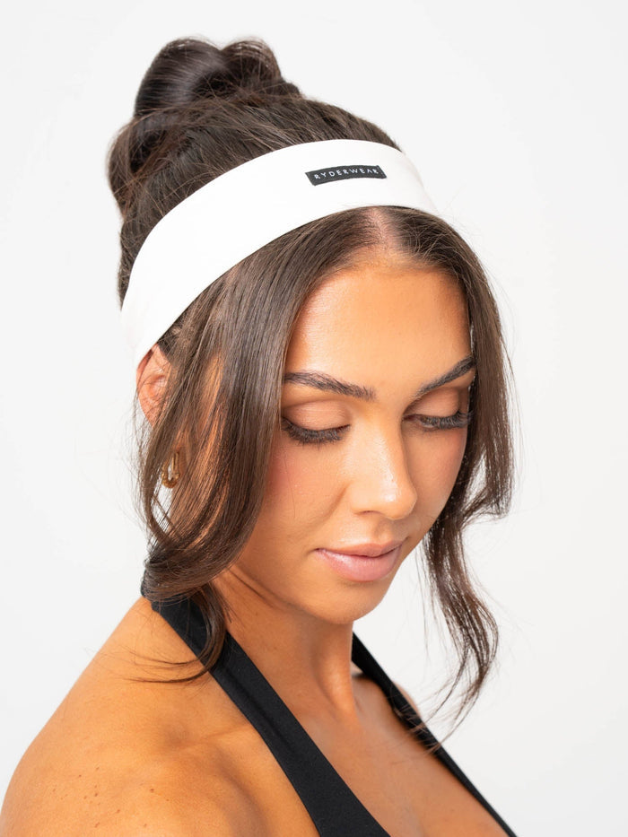 NKD Headband - Off White Accessories Ryderwear