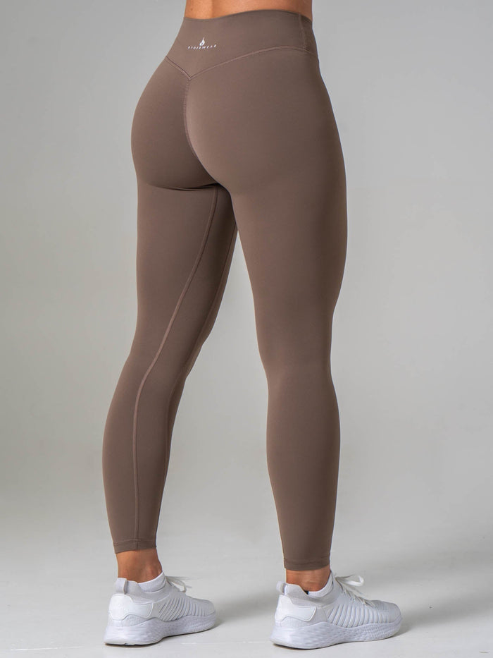NKD Invisible Scrunch Legging - Cocoa Clothing Ryderwear