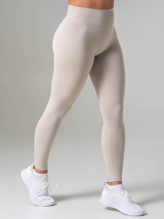 NKD Invisible Scrunch Legging - Oat Milk Clothing Ryderwear