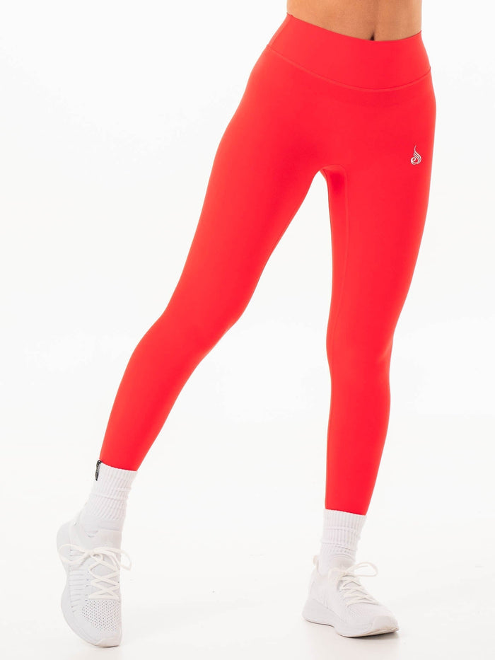 NKD Invisible Scrunch Leggings - Watermelon Sugar Clothing Ryderwear