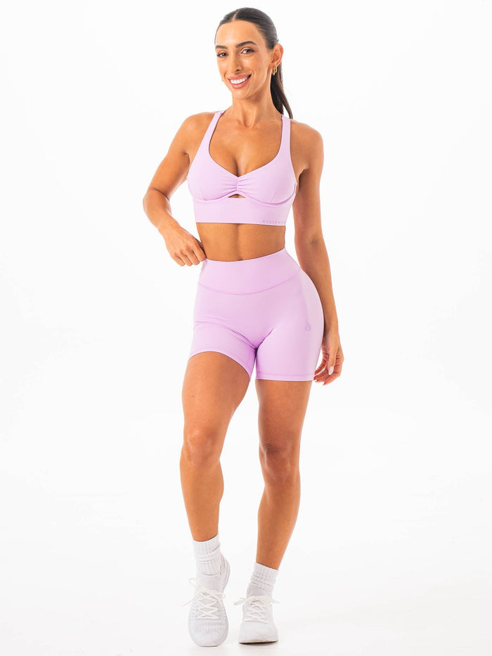 NKD Invisible Scrunch Shorts - Lilac Clothing Ryderwear