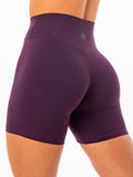 NKD Invisible Scrunch Shorts - Merlot Clothing Ryderwear
