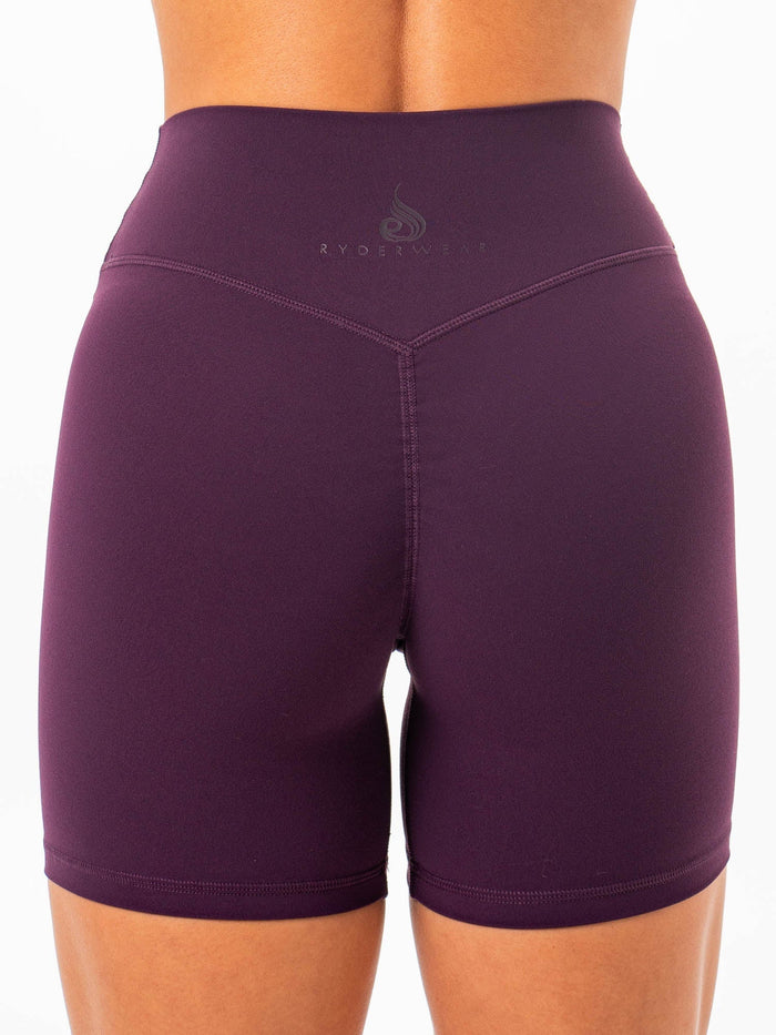 NKD Invisible Scrunch Shorts - Merlot Clothing Ryderwear